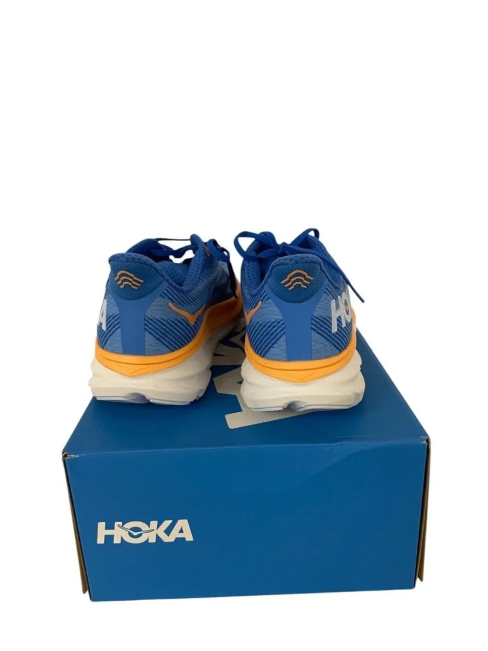 Hoka Mens Clifton 9 Running Shoes 13 D Coastal Sky All Aboard 1127895-CSAA NWB